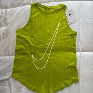Nike Kid’s Green Tank Top new with tags. Size large
